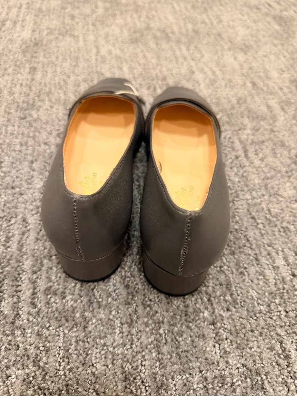 Bruglia Trend Smooth Italian Leather Loafer Flats Size EU 37 or US 7